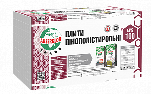 Пінопласт EPS-100 ANSERGLOB, 1000х500х50